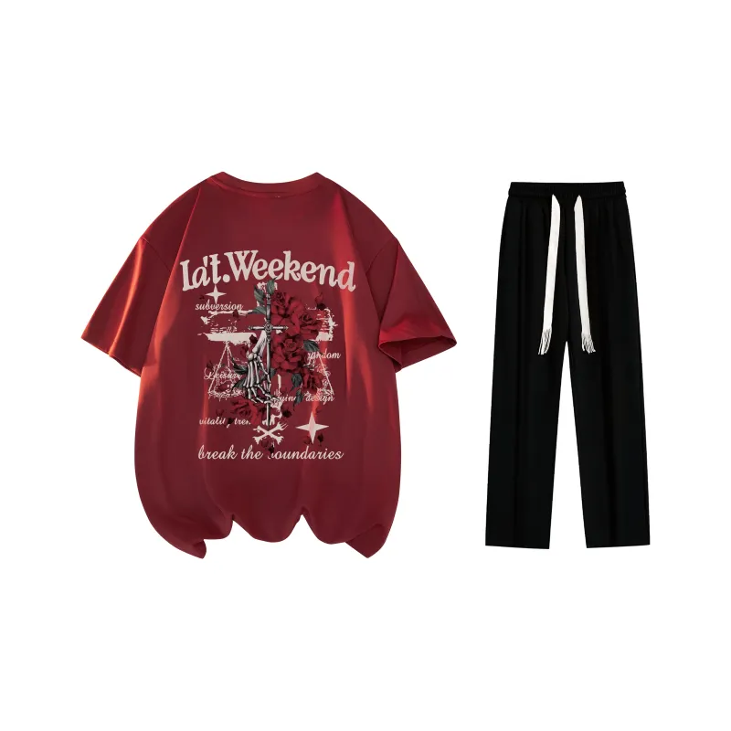 LA'T.WEEKEND Casual Sportswear Unisex-15