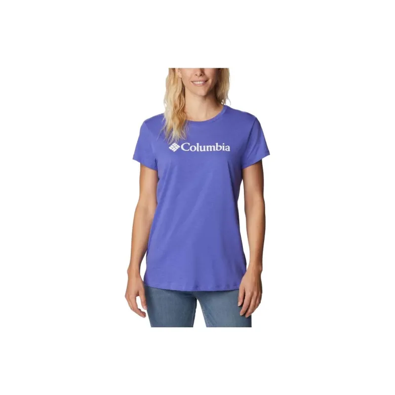 Columbia T Shirts Women's Purple-0