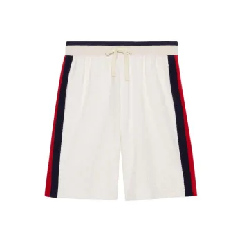 GUCCI Double G Cotton Shorts
