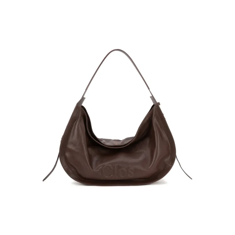 Clos Vegetable Tanned Sheepskin Shoulder Bag Tubas Women's Multicolor-0