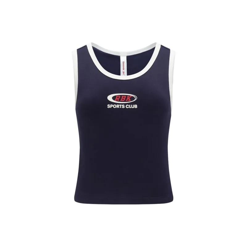 Reebok Tank Tops Women's Navy Blue-0
