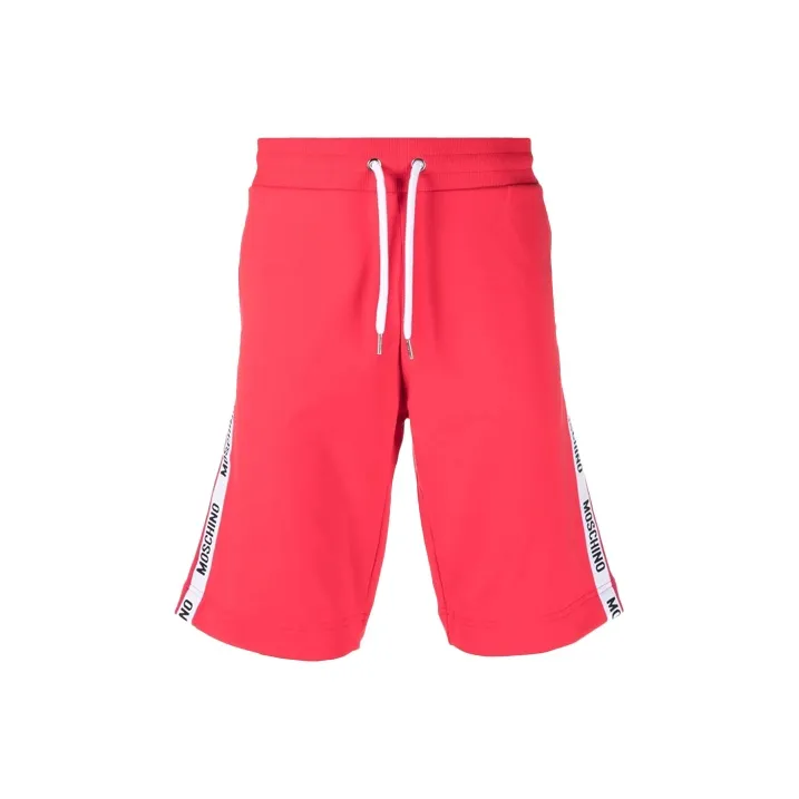 MOSCHINO Sports Shorts Men Red-0