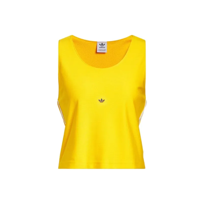 Adidas Originals Tank Tops Women's Bright Yellow-0