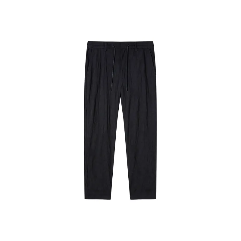 DAVID NAMAN Casual Pants Men's Black-0