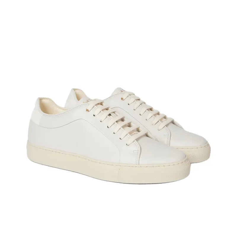 Paul Smith Basso Low Top Skateboard Shoes Men's Ivory-2