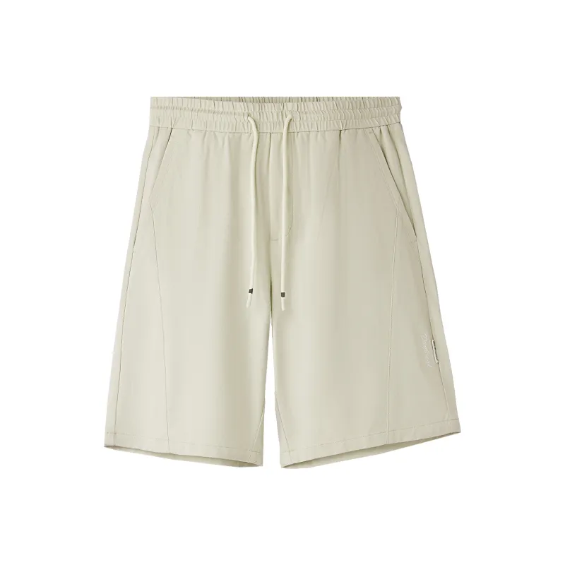 HLA Casual Shorts Men's Khaki Pattern 60-0