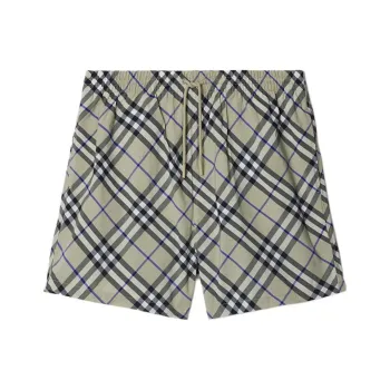Burberry SS24 Swimming Shorts Men's Moss Green