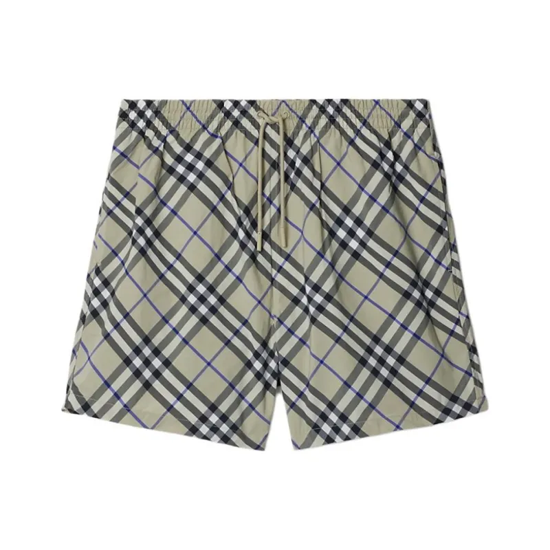 Burberry SS24 Swimming Shorts Men's Moss Green-0