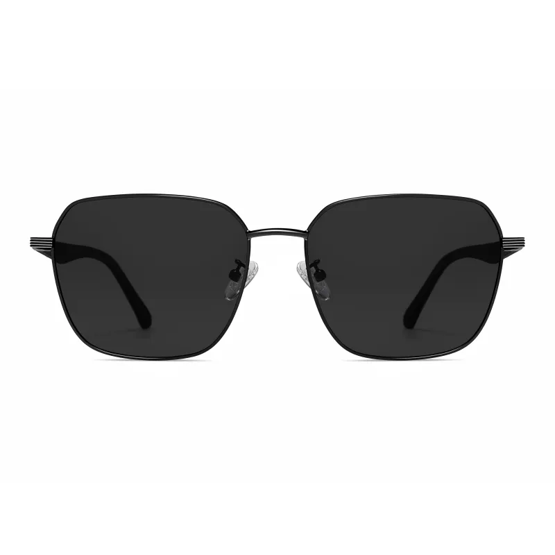 HLA Three body Alloy Carbon Fiber Aviator Sunglasses Unisex-2