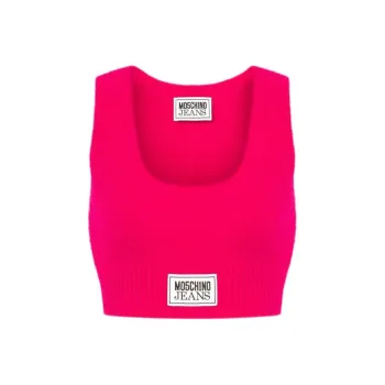 MOSCHINO Tank Top Women's Fuchsia