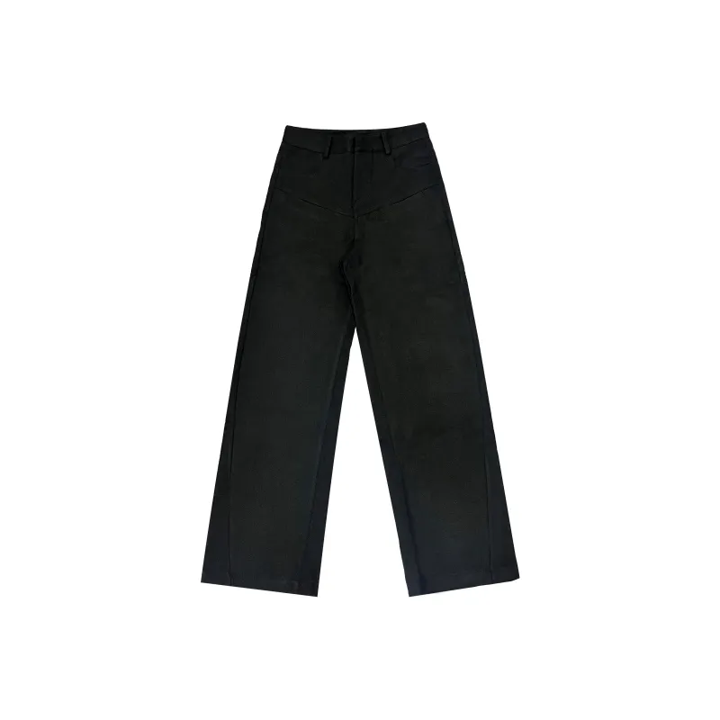 RICE NINE TEN Casual Pants Unisex Black-0