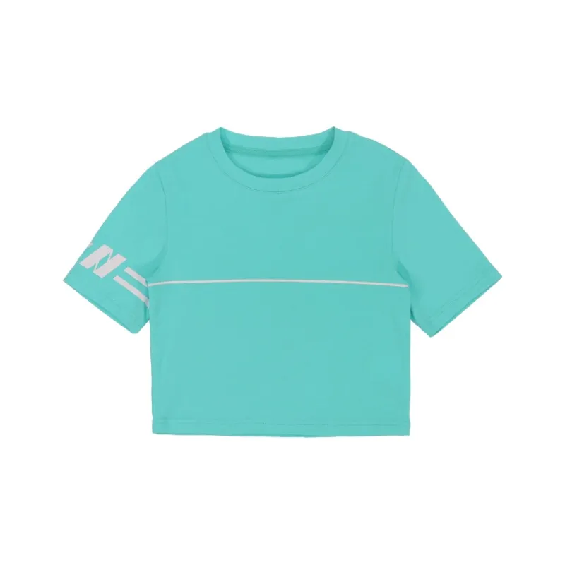NERDY Straight T Shirt Women's Lake Green-0