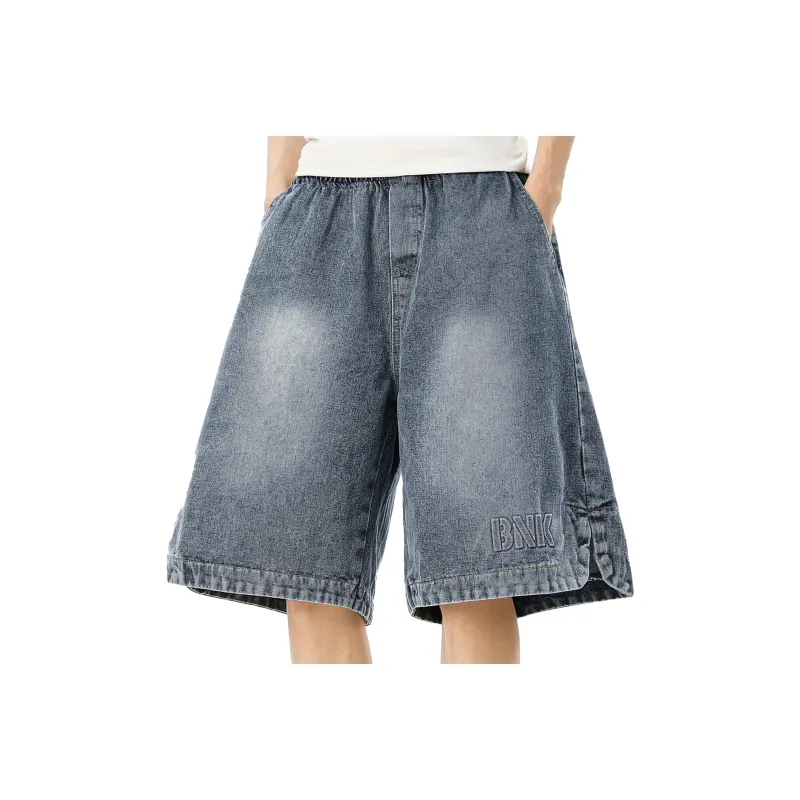 MARK WAFFLE Denim Shorts Unisex-0