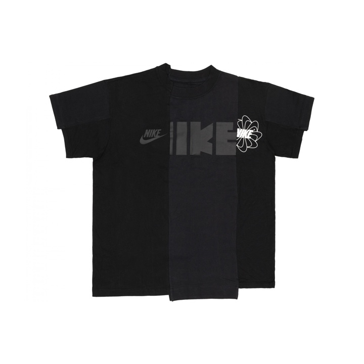 Sacai: WTAPS Print T-Shirt (Black) | DSML E-SHOP