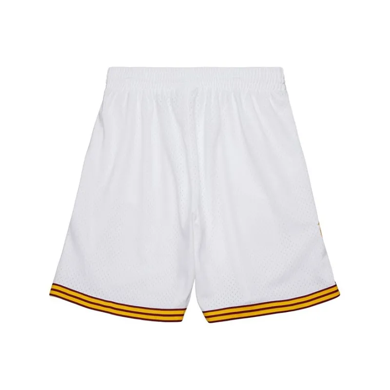 Mitchell & Ness x NBA Cleveland Cavaliers Basketball Shorts Unisex White-1