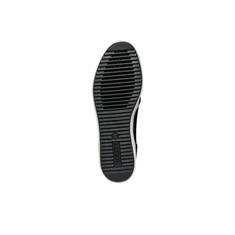 GEOX Blomiee Low Top Skateboard Shoes Women's Black-3