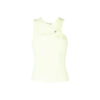1017 ALYX 9SM Gathered detail Ribbed knit Top