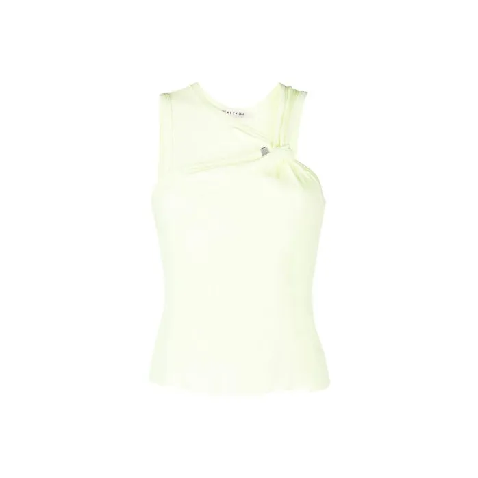 1017 ALYX 9SM Gathered detail Ribbed knit Top-0