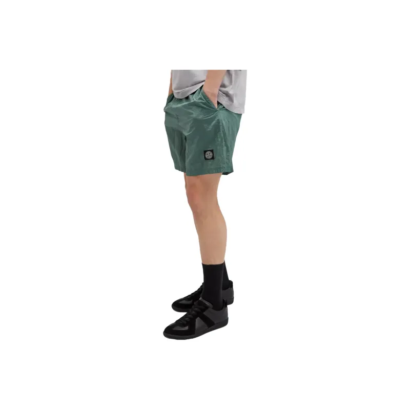 STONE ISLAND Casual Shorts Men's Green-4