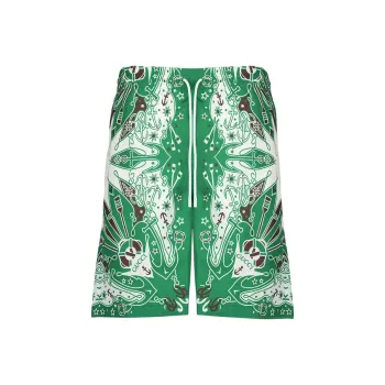 GUCCI Logo-print Drawstring Swim Shorts