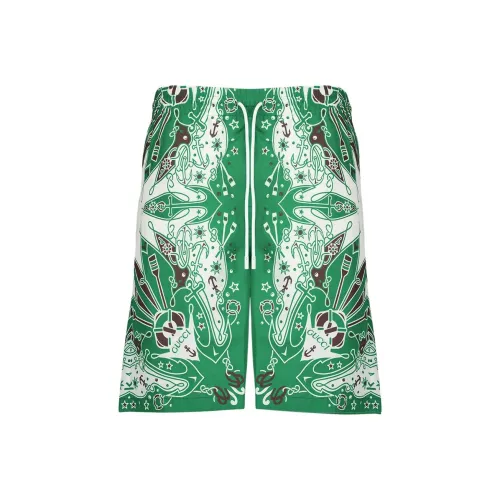 GUCCI Logo-print Drawstring Swim Shorts