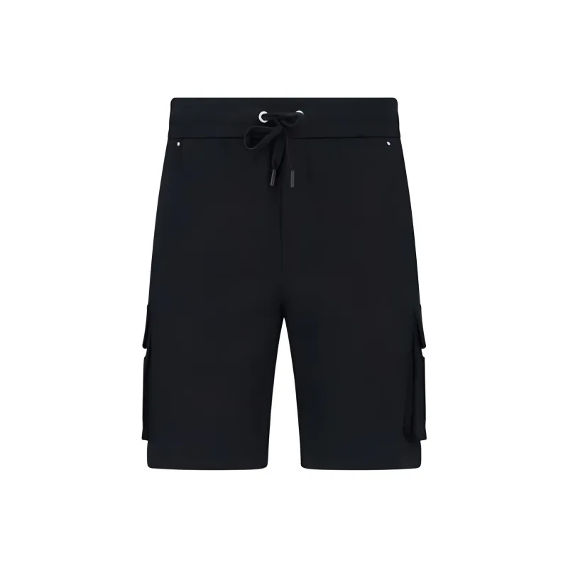 Moose Knuckles High Waist Drawstring Shorts-0