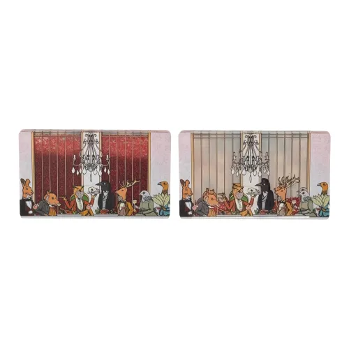 Dream Eater Rust Lake Hotel, Cartoon Dining Table Theme Sand Mahjong Creative Acrylic Stands