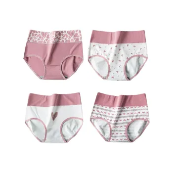 Yalu Underpants Women's 4 Pack Mixed Color