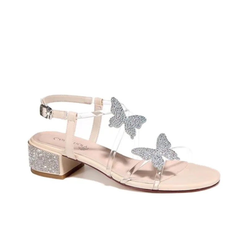 AJPAP Strap Sandals Women's Beige-1