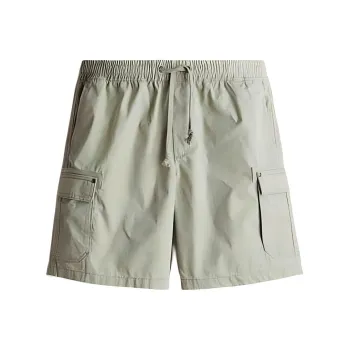 H&M Cargo Shorts Men's Light Grass Green