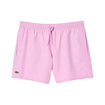 LACOSTE Logo appliqué Drawstring Swim Shorts