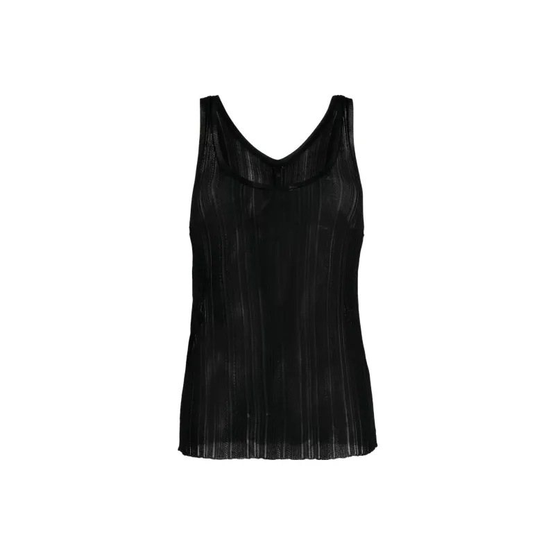 Petar Petrov Tank Tops Women's Black-0
