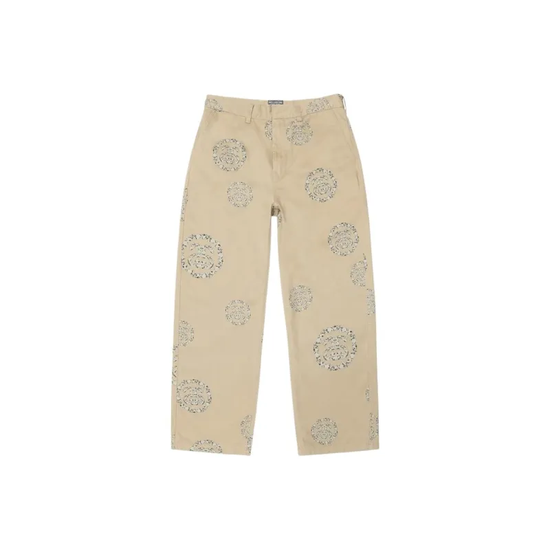 Denim Tears X Stussy Double S Wreath Chino Pant-0