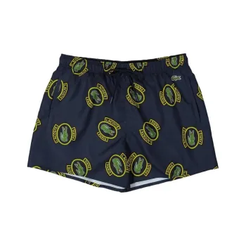 LACOSTE Logo print Swim Shorts