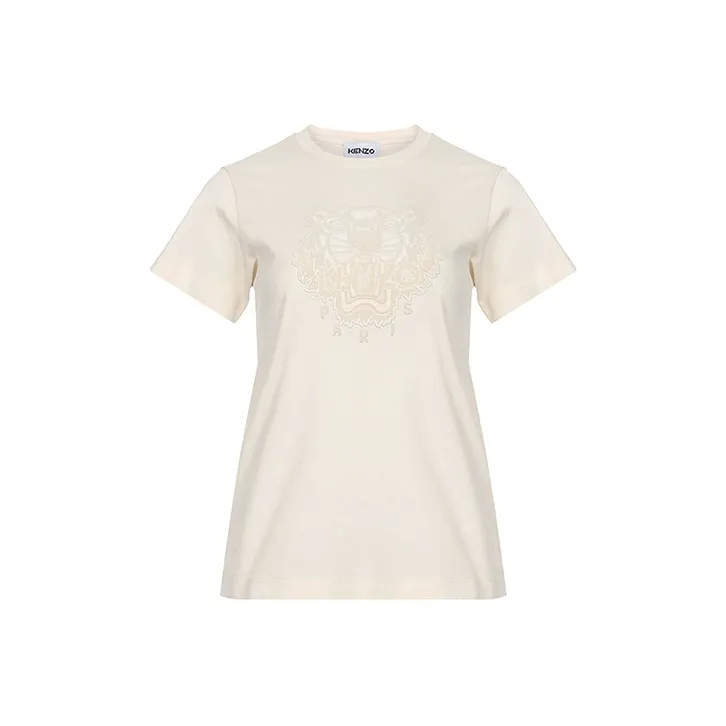KENZO T Shirts Women's Beige Yellow-0