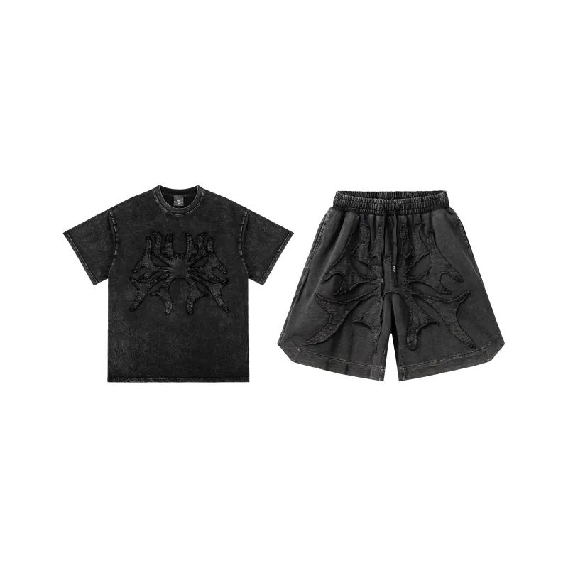 PILOTDRAGON Split Leg Casual Shorts Unisex-6