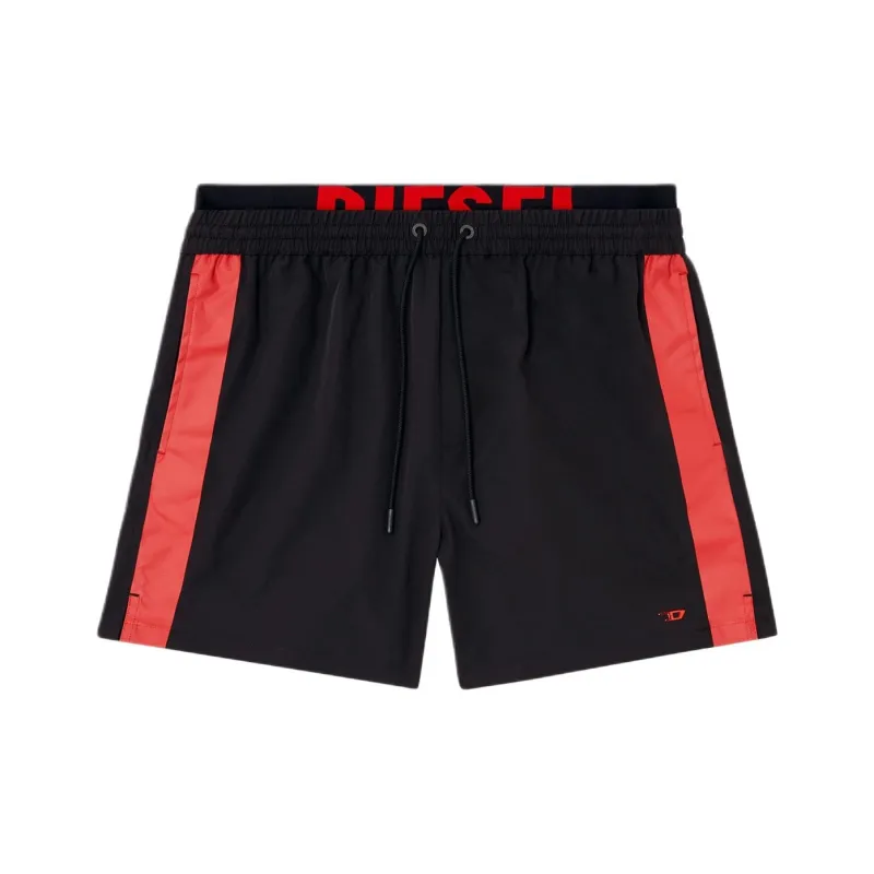 DIESEL Visper 41 D Pop Mid Length Swim Shorts-0