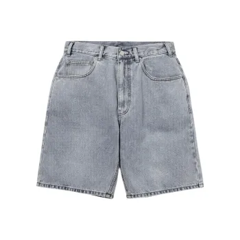 Thisisneverthat SS25 Denim Shorts Unisex Washed Blue