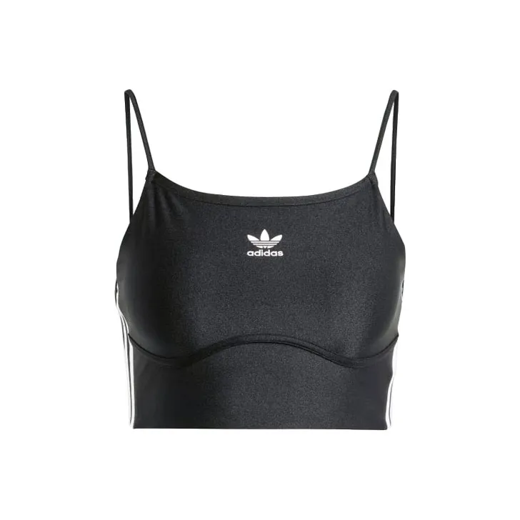 Adidas Originals SST 3 STRIPES Tank Top Women's Black-0