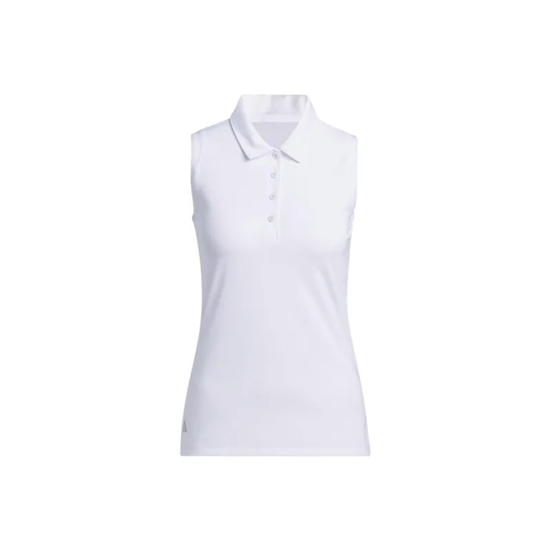 Adidas Free Shipping With AdiClub Ultimate365 Solid Sleeveless Polo Shirt-0