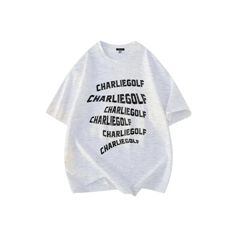 CHARLIE GOLF T Shirt Unisex Black-8