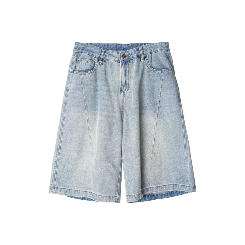 APUNCHLINEWORKSHOP Denim Shorts Unisex-4