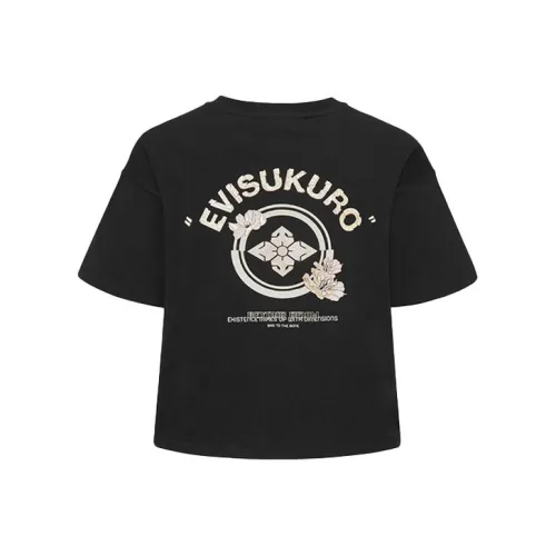 EVISU SS21 T Shirt Women's Black