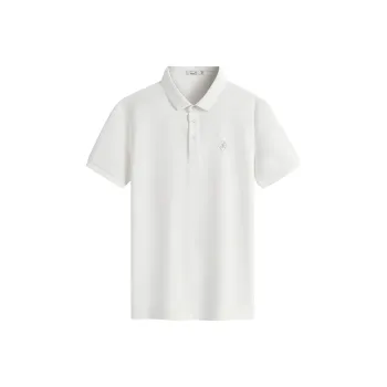 Dance With Wolves Polo Shirt Men's Raw White