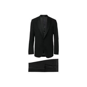 GIORGIO ARMANI Single-breasted Wool Suit