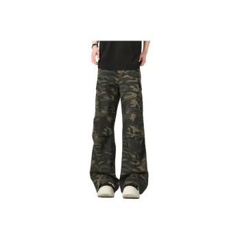 SPONGEBOB SQUAREPANTS Casual Pants Unisex Camouflage
