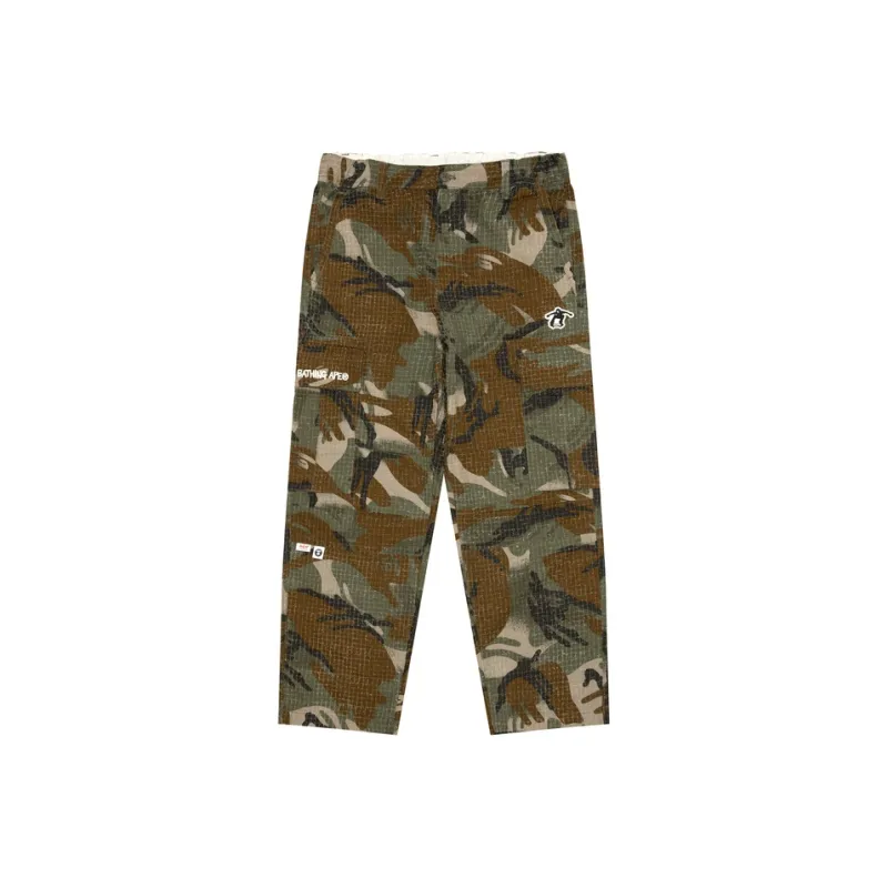Aape Camouflage print Trousers-0