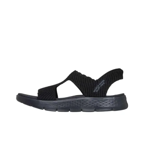Skechers Go Walk Fle Beach Sandals Women's Black