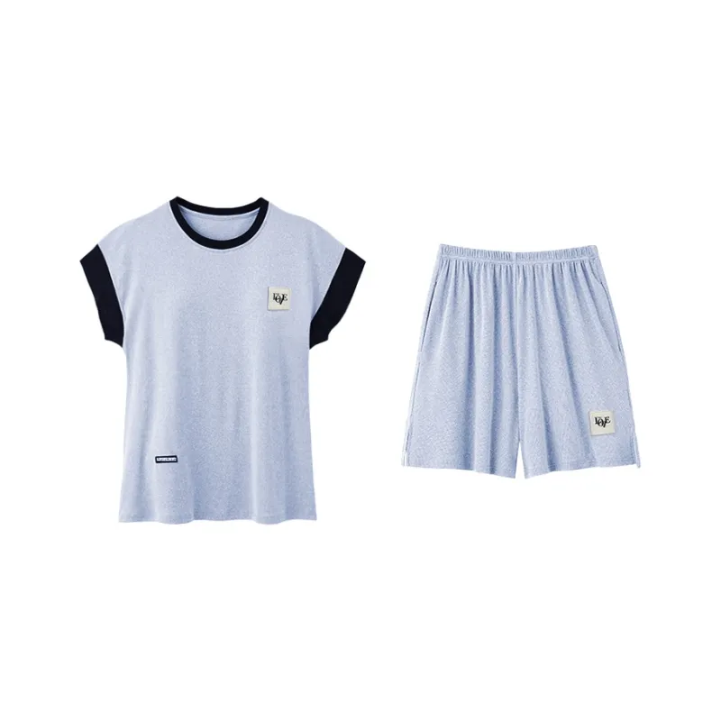 Urban Beauty Pajama Set Women's Light Gray-0