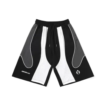 GENANX Casual Shorts Unisex Black